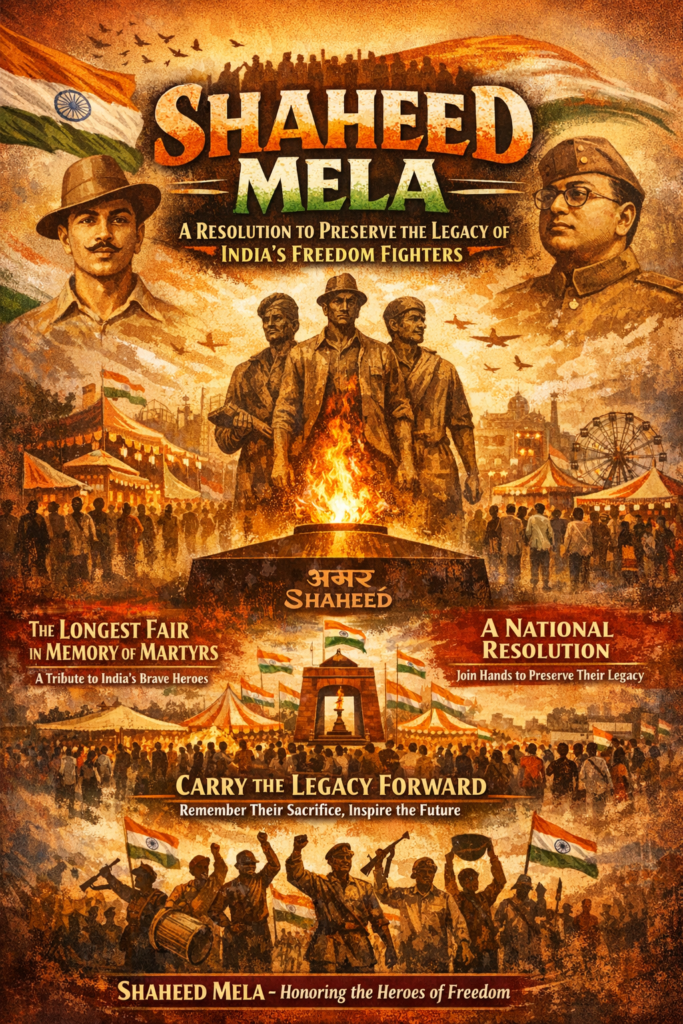 Shaheed Indian Shaheed Mela: A Resolution to Preserve the Legacy of India’s Freedom ...